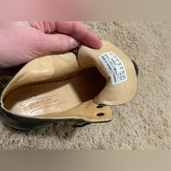 Timberland tom-boy style leather work shoes - Picture 2 of 6